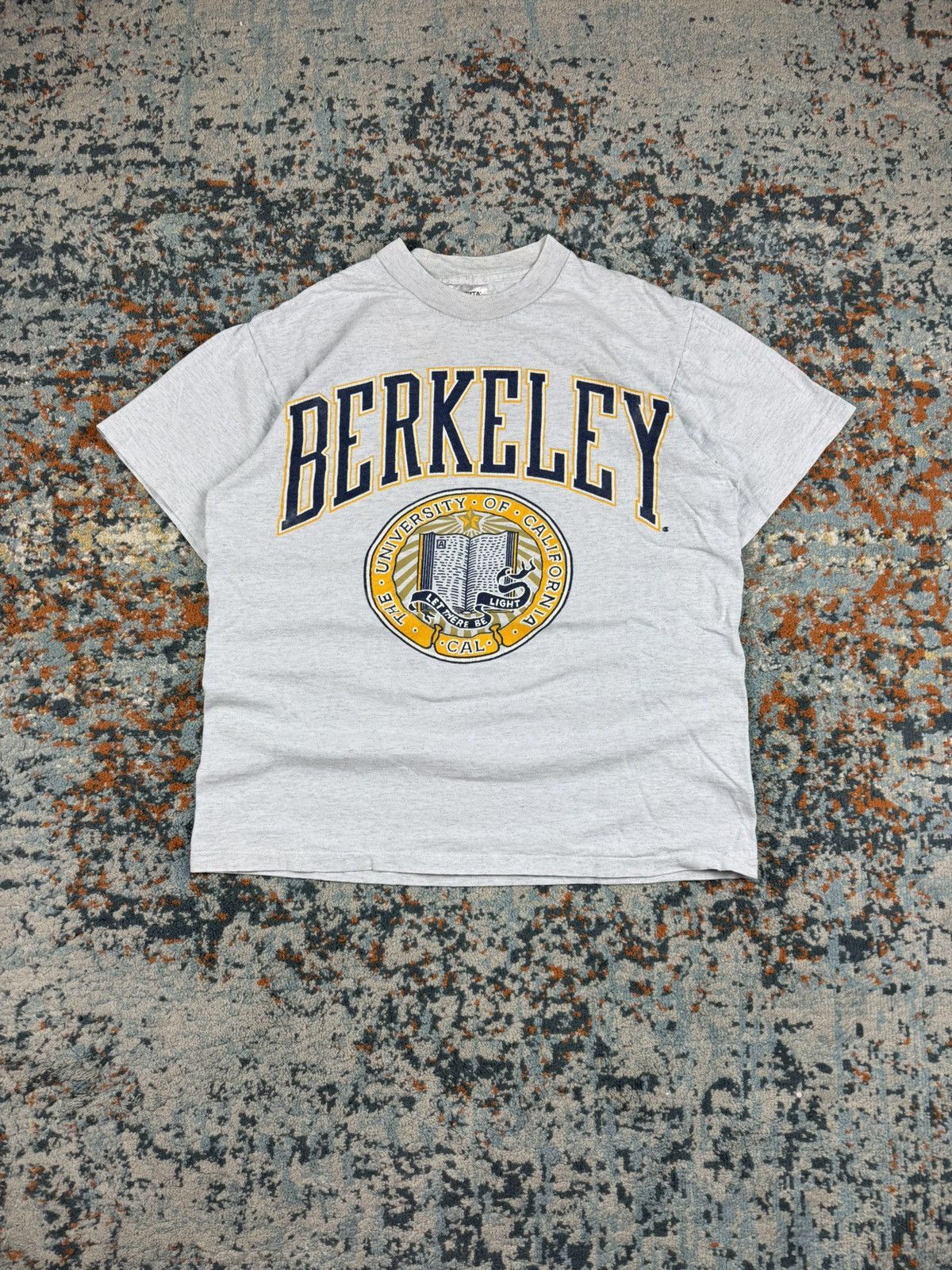 Vintage 80s Berkeley University Of California Boxy Tee Hoodie, Sweatshirt | FlexRushtees.com
