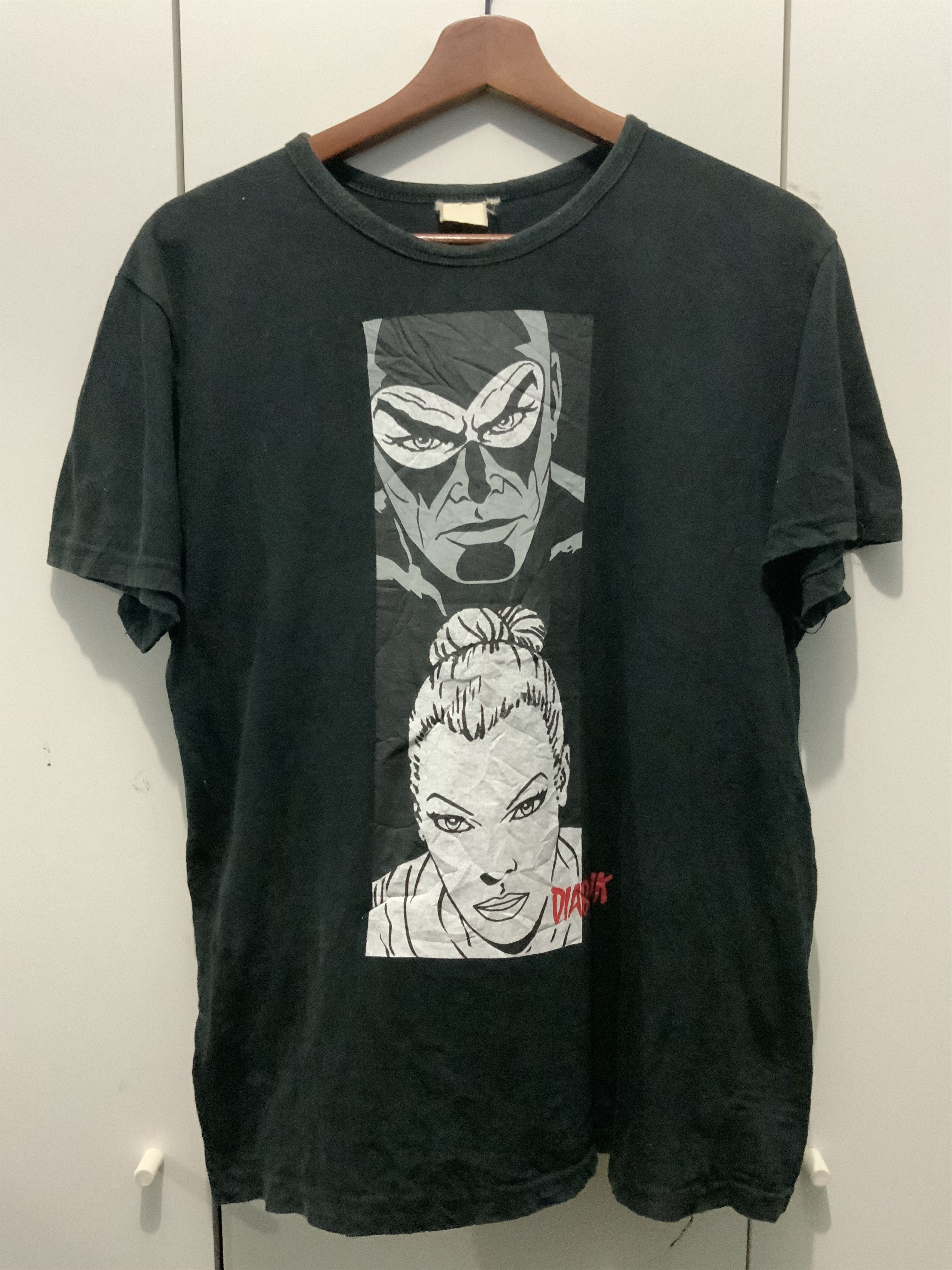 If Six Was Nine Art Diabolik Printed Streetwear Tee