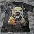 Mountain Vintage The Mountain T Shirt Men S M Graphic Pitbull Dog Beware Steal Your Heart