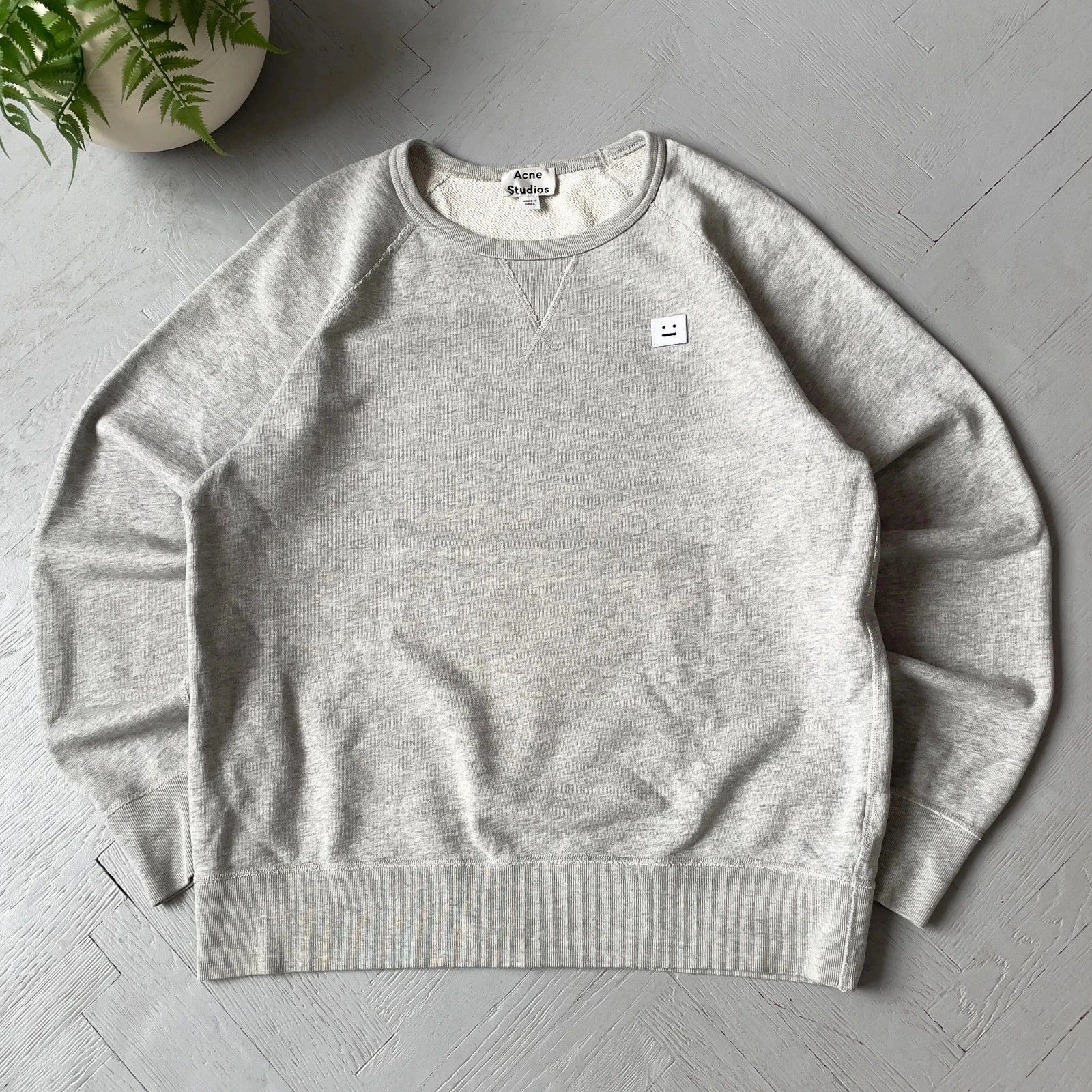 Studios Acne Studios Smiley Face Crewneck Sweatshirt T-Shirts, Hoodie | FlexRushtees.com