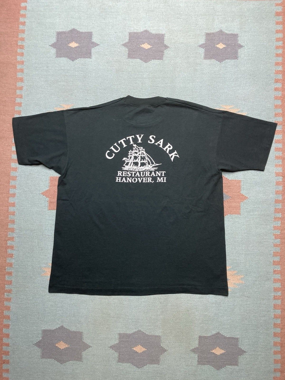 Vintage 90s Graphic Tshirt Cutty Sark Restaurant Hanover Michigan Xl Hoodie, Sweatshirt | FlexRushtees.com