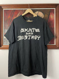 Vintage Y2k Skate And Destroy Thrasher Magazine Skate Tee Hoodie, Sweatshirt | FlexRushtees.com