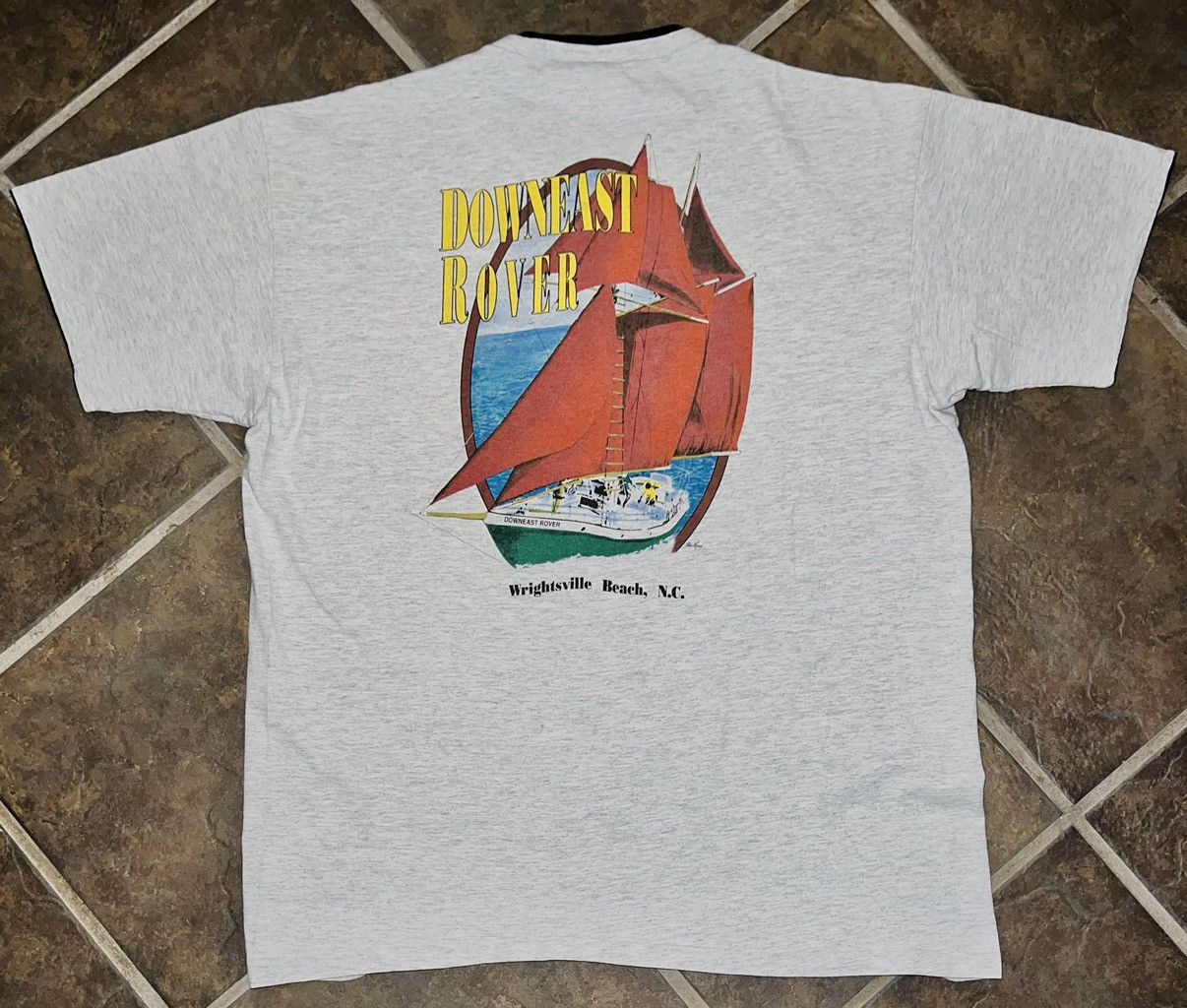 Vintage Sailboat Wb Nc T Shirt