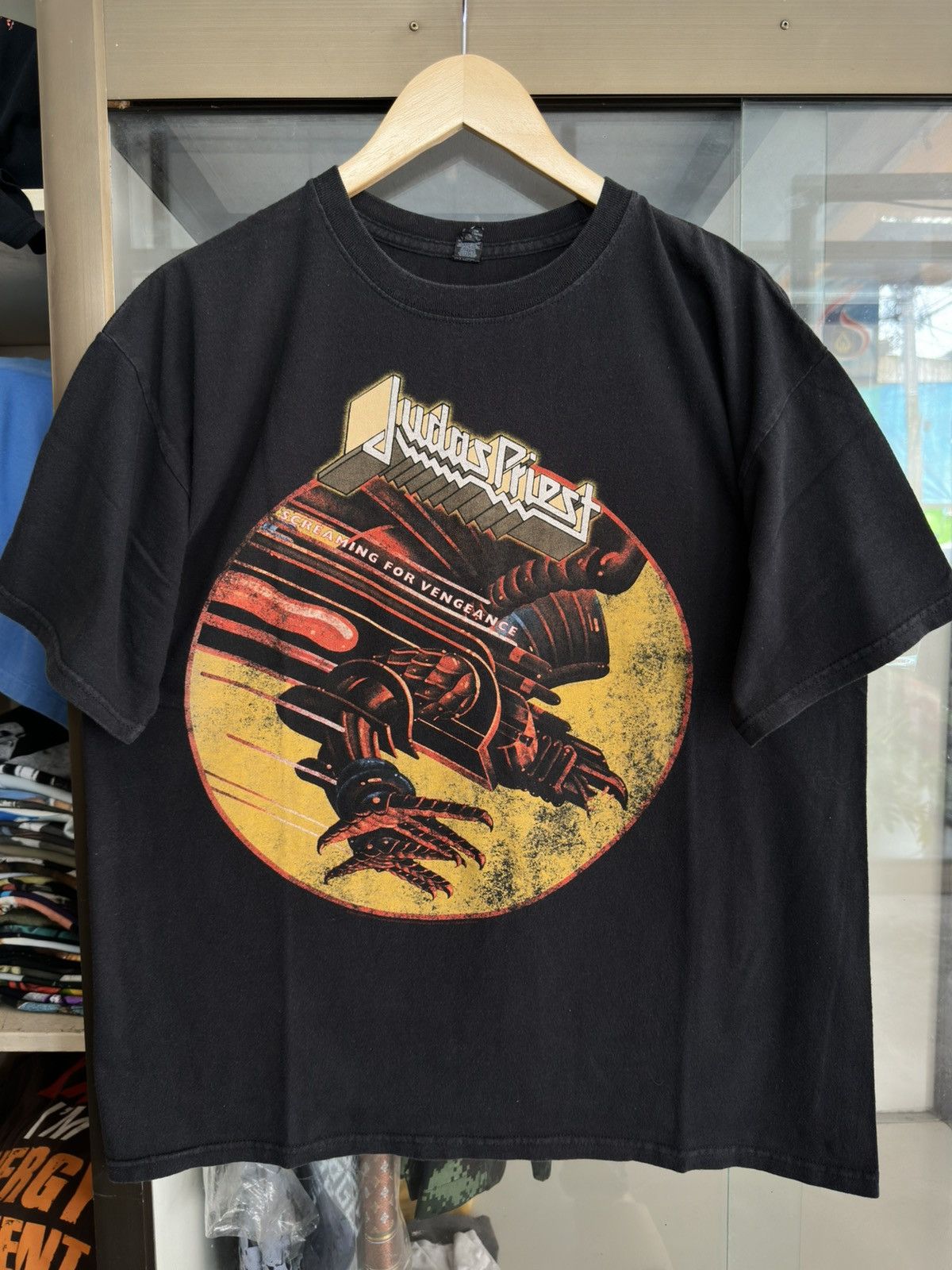 Priest Judas Priest Scream For Vengeance T Shirt Hoodie, Sweatshirt | FlexRushtees.com