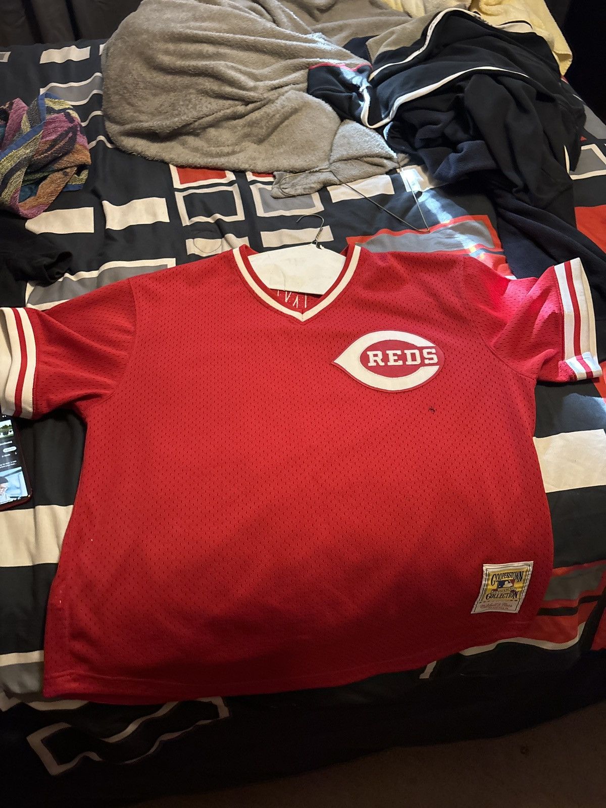Mitchell Ness Red Jersey
