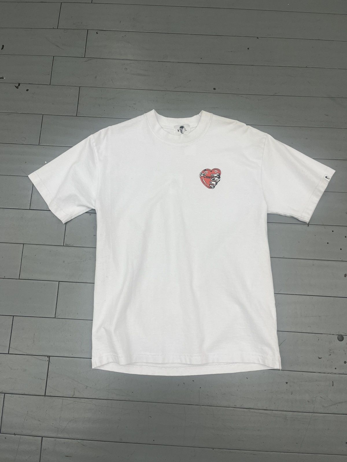 Lotas Warren Lotas Hard Work White Tee Size S Hoodie, Sweatshirt | FlexRushtees.com