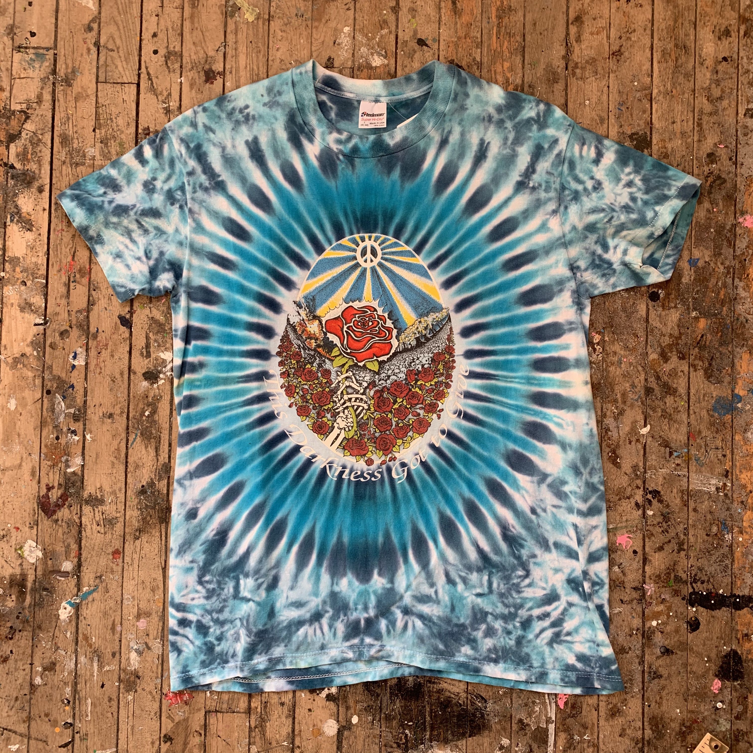 Vintage Grateful Dead This Darkness Got To Go Skeletons And Roses T-Shirts, Hoodie, Sweatshirt | FlexRushtees.com