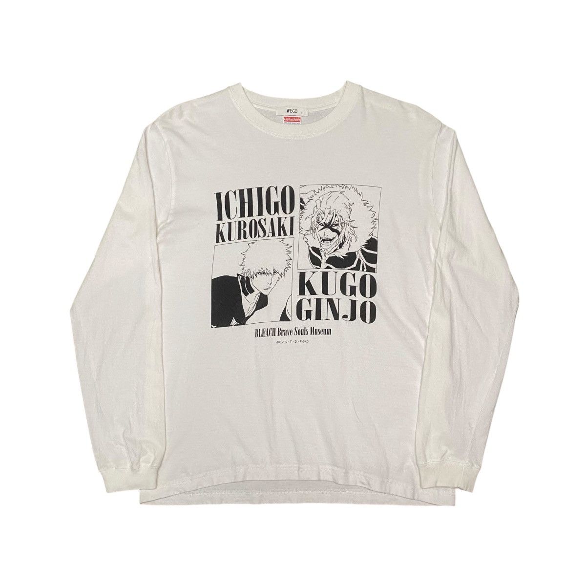 Japanese Brand Bleach Brave Souls Museum Anime T Shirt Longsleeve Hoodie, Sweatshirt | FlexRushtees.com