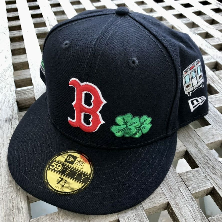 New Era Boston Red Sox City Transit Patch New Era 7 5 8