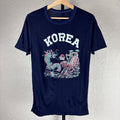 Vintage 80s Korea Tourist Dragon Tiger Small Souvenir Tee Hoodie, Sweatshirt | FlexRushtees.com
