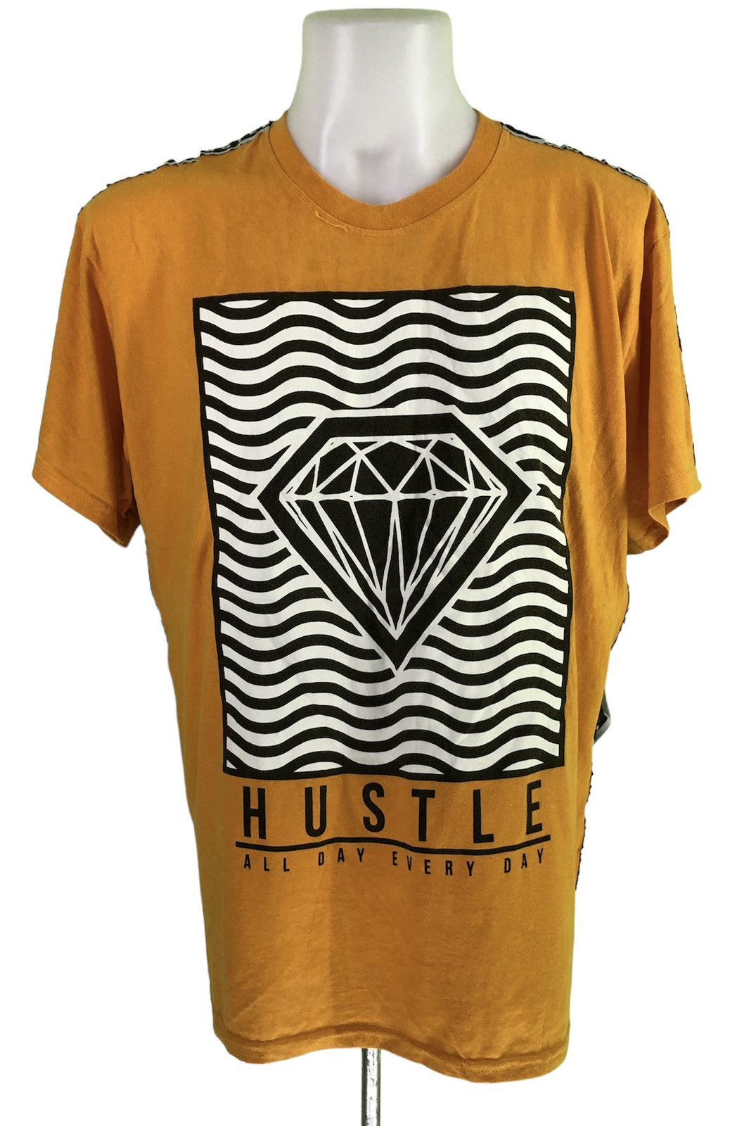 The Unbranded Brand Hustle Side Tape Big Print Diamond T-Shirts, Hoodie, Sweatshirt | FlexRushtees.com
