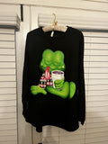 Pizza Slime Long Sleeve Frrog Shirt