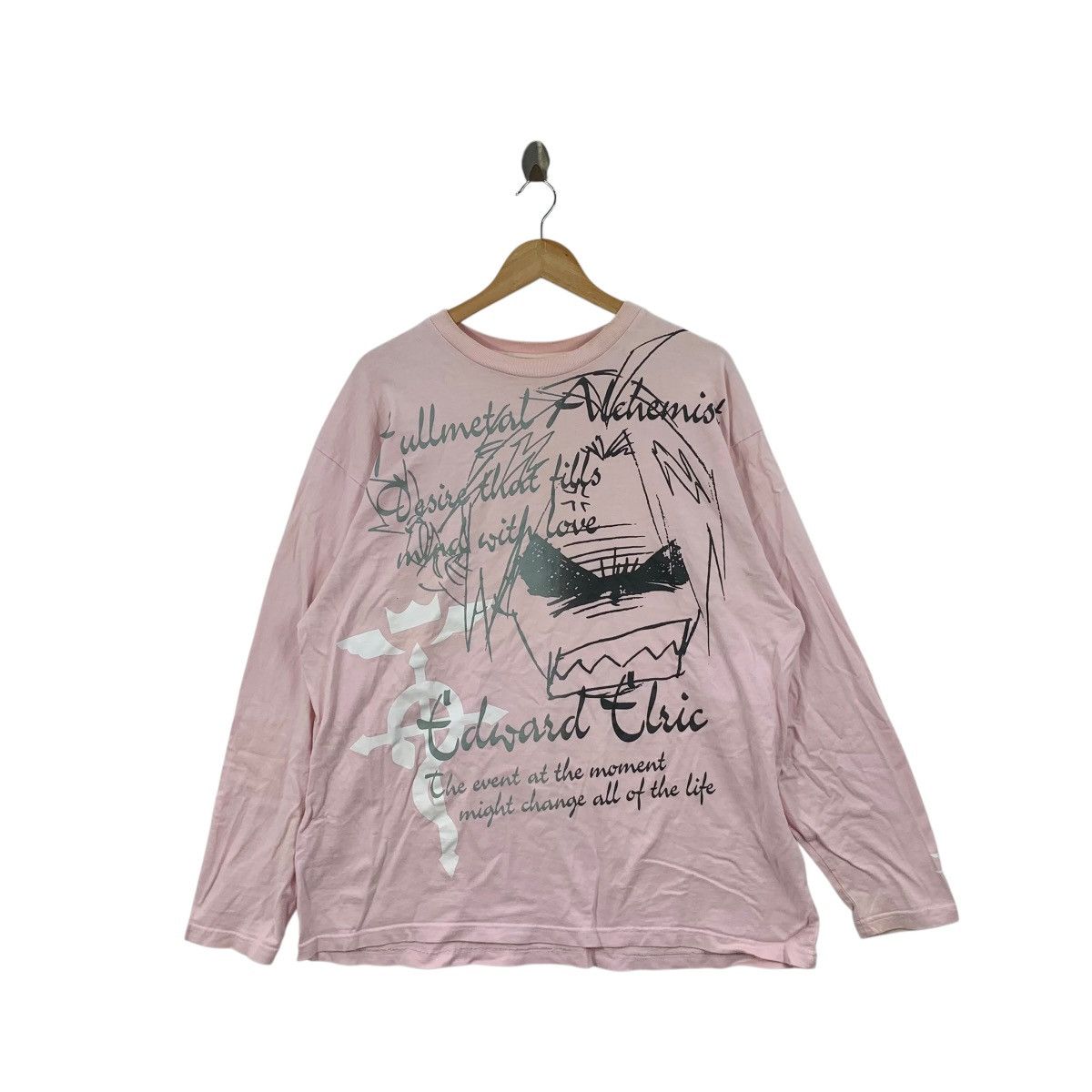 Anime Fullmetal Alchemist Edward Elric Manga Tee Shirt Top Hoodie, Sweatshirt | FlexRushtees.com