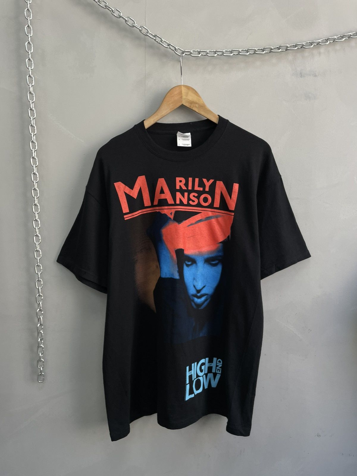 Manson Marilyn Manson 2000s Tour T Shirt Y2k
