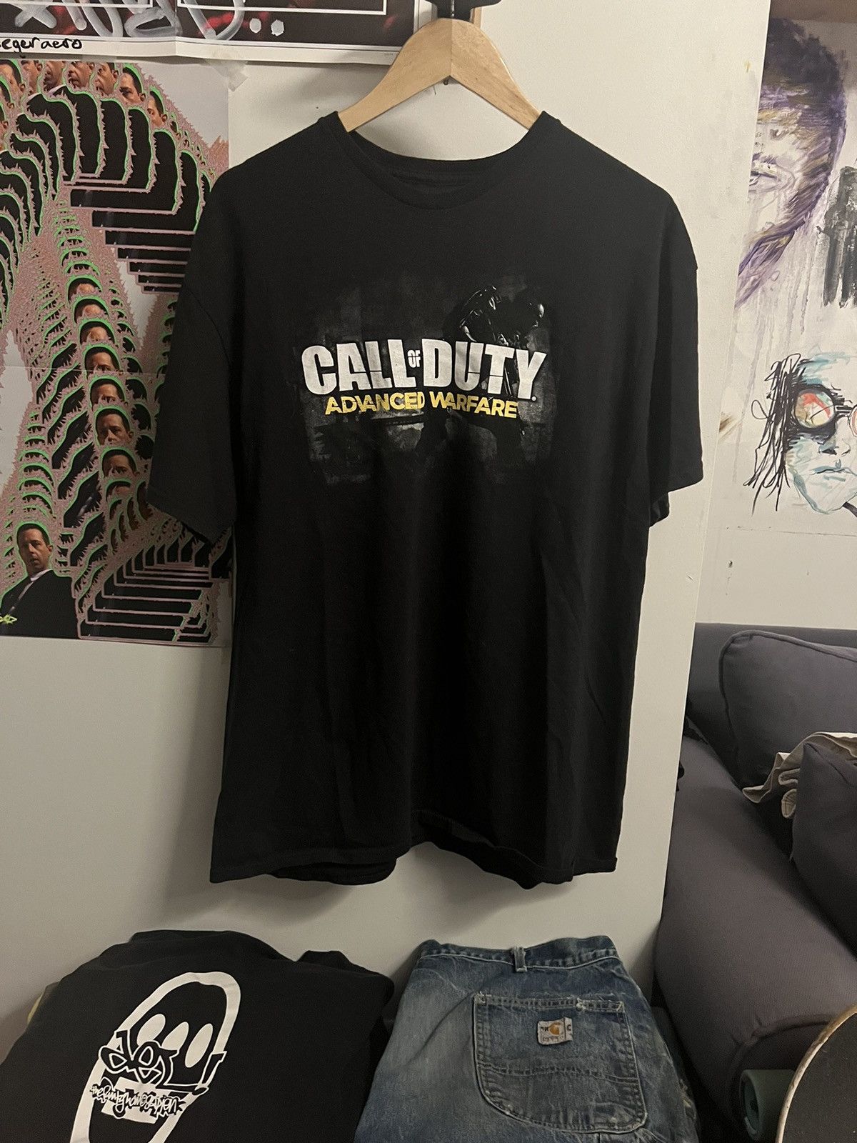 Vintage 00s Call Of Duty Promo Tee Hoodie, Sweatshirt | FlexRushtees.com