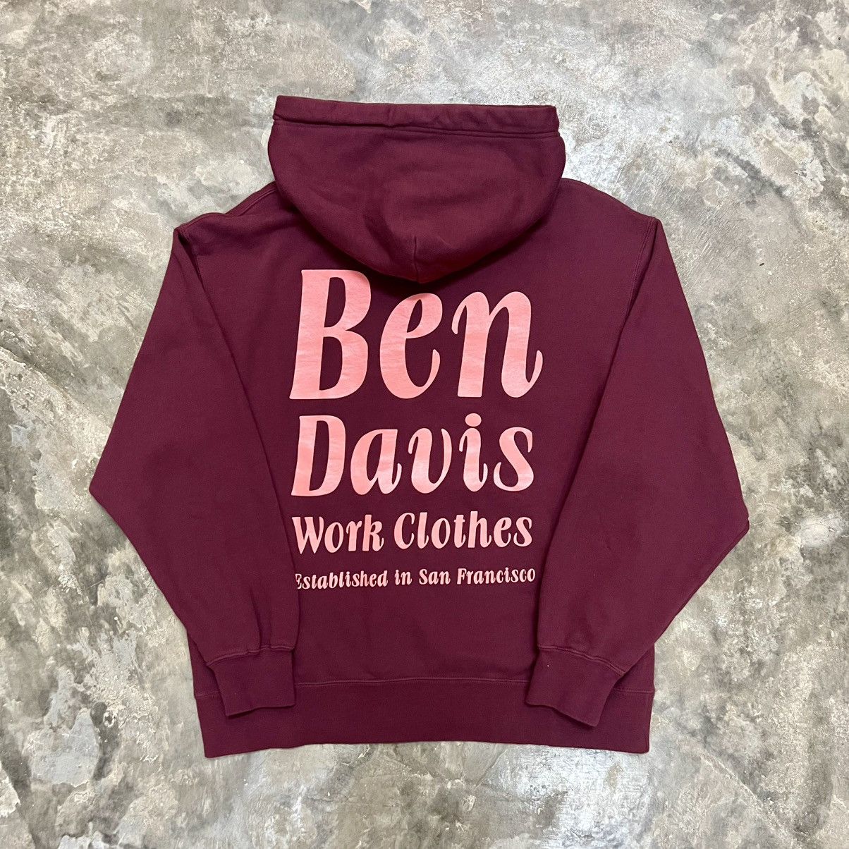 Davis Ben Davis Work Clothes Hoodie