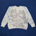 Vintage Wolf Motorcycle Art Winter Sweatshirt T-Shirts, Hoodie | FlexRushtees.com