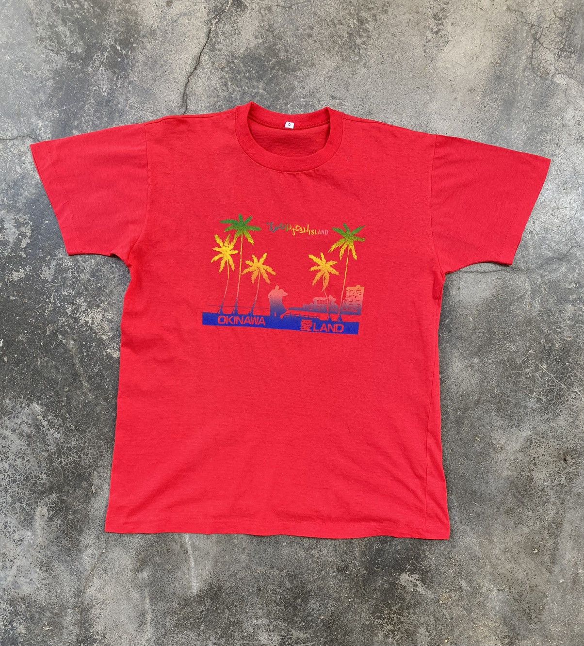 Vintage Hawaii Tropical Island Love Story Tees