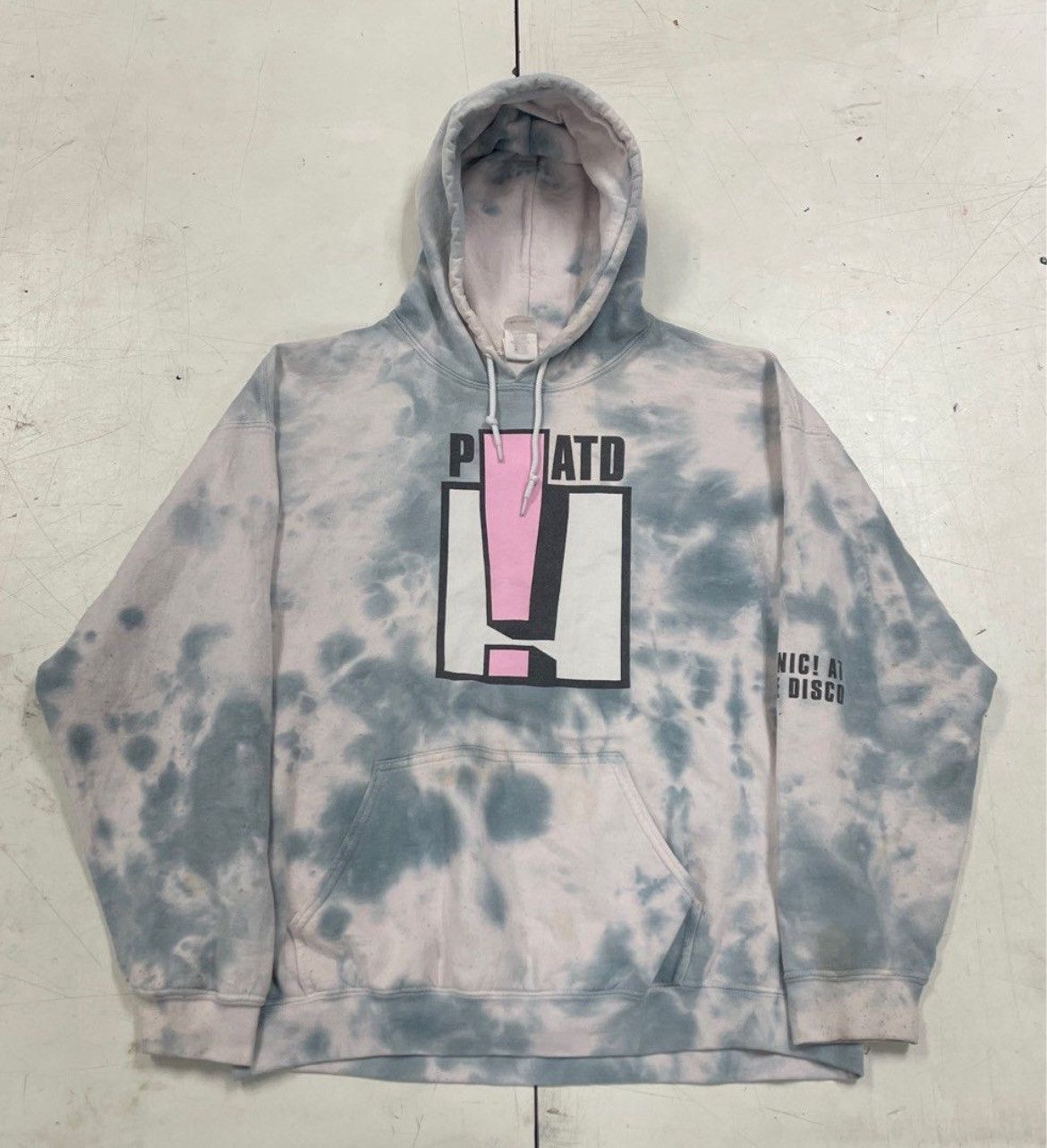 Band Tees Panic At The Disco Rare Tye Dye Hoodies Sweatshirt | FlexRushtees.com