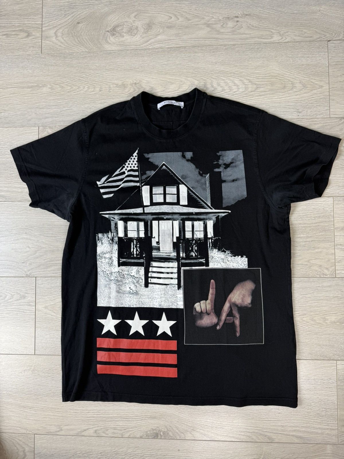 Givenchy Rare Oversize T Shirt Hoodie, Sweatshirt | FlexRushtees.com