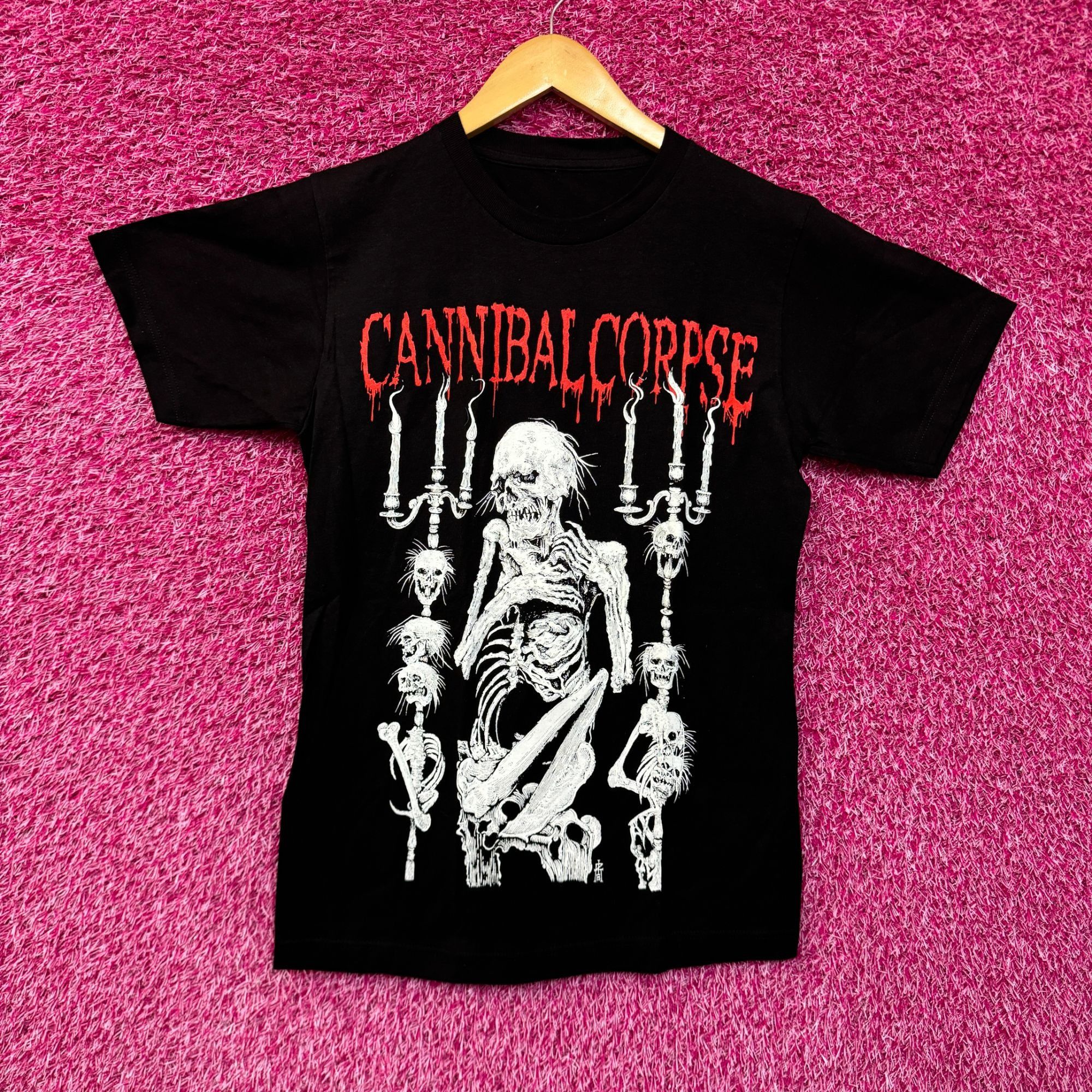 Other Cannibal Corpse Candelabra Shirt Size Small Hoodie, Sweatshirt | FlexRushtees.com