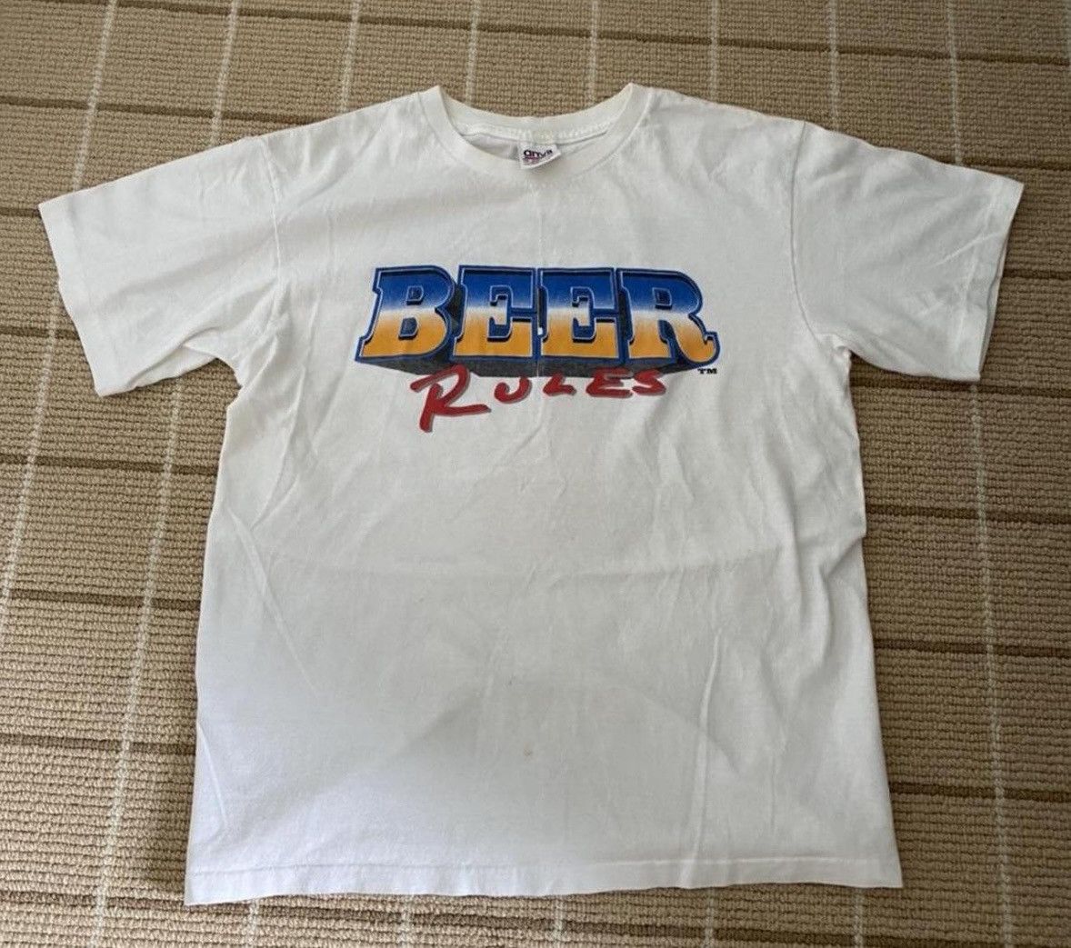 1996 Vintage Beer Rules Tee
