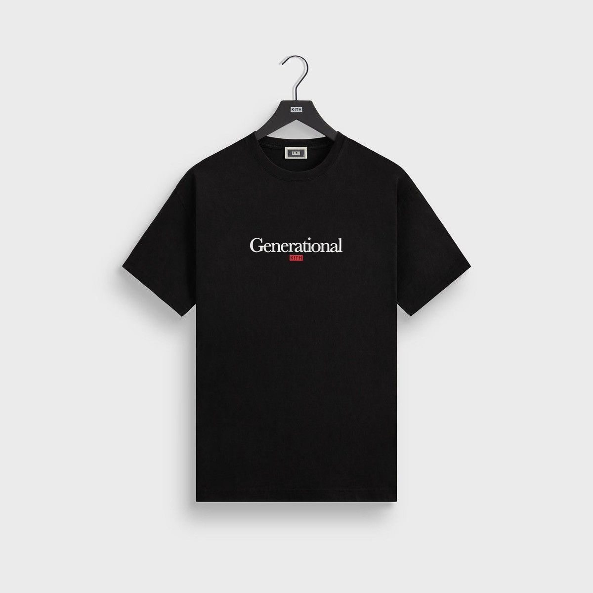 Kith Generational Quote Tee Black T Shirt Men S Size Xl Hoodie, Sweatshirt | FlexRushtees.com