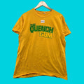 Vintage Mueller Quench Gum Shirt Mens Xl Yellow 70s Usa T Shirt Short Sleeve Crew Neck Graph