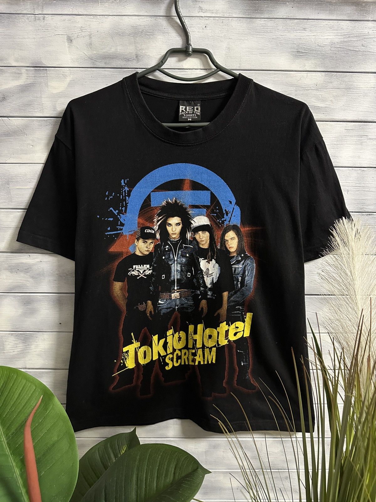Rare Vintage T Shirt Tokio Hotel Scream Rock Japan Band