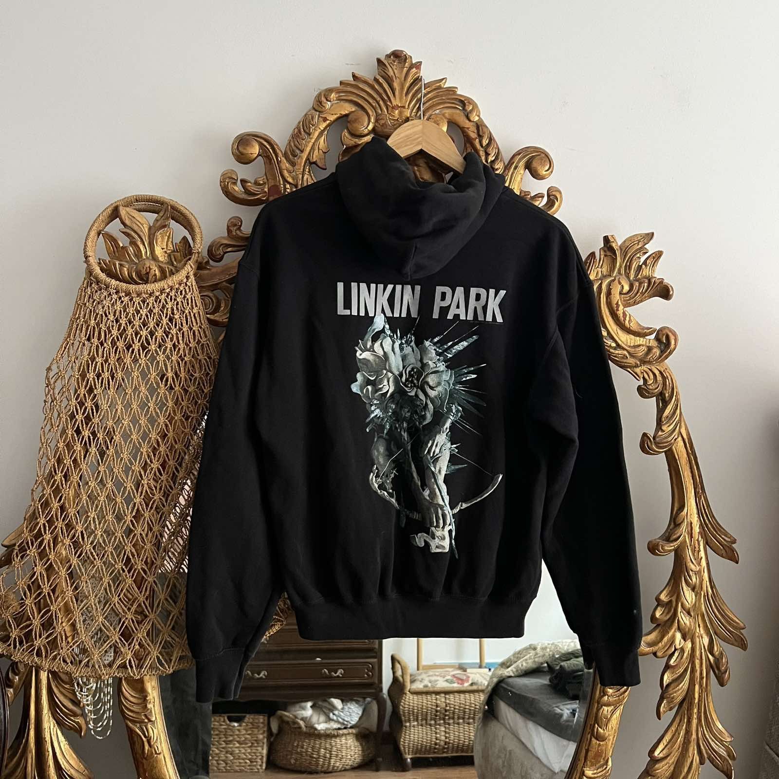 Band Tees Rare Linkin Park 2014 Hoodie Sz M Sweatshirt | FlexRushtees.com