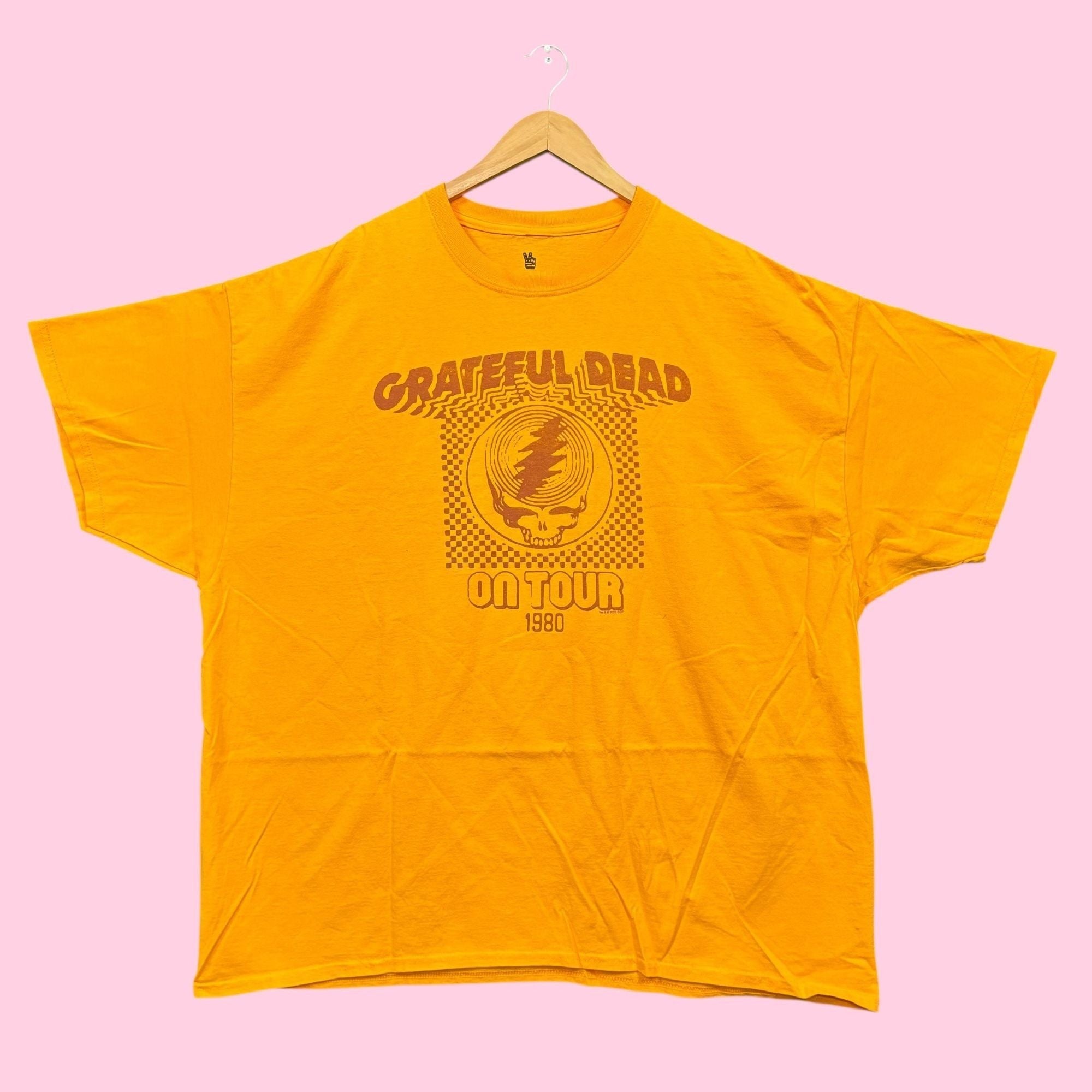 Dead The Grateful Dead On Tour 1980 Rock Band Oversized Tee Xxl Hoodie, Sweatshirt | FlexRushtees.com