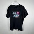 Kith Miami Black Graphic T Shirt Size Xl Hoodie, Sweatshirt | FlexRushtees.com