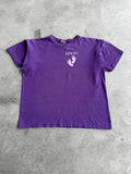 Vintage 70s Champion Purple Track Tee S