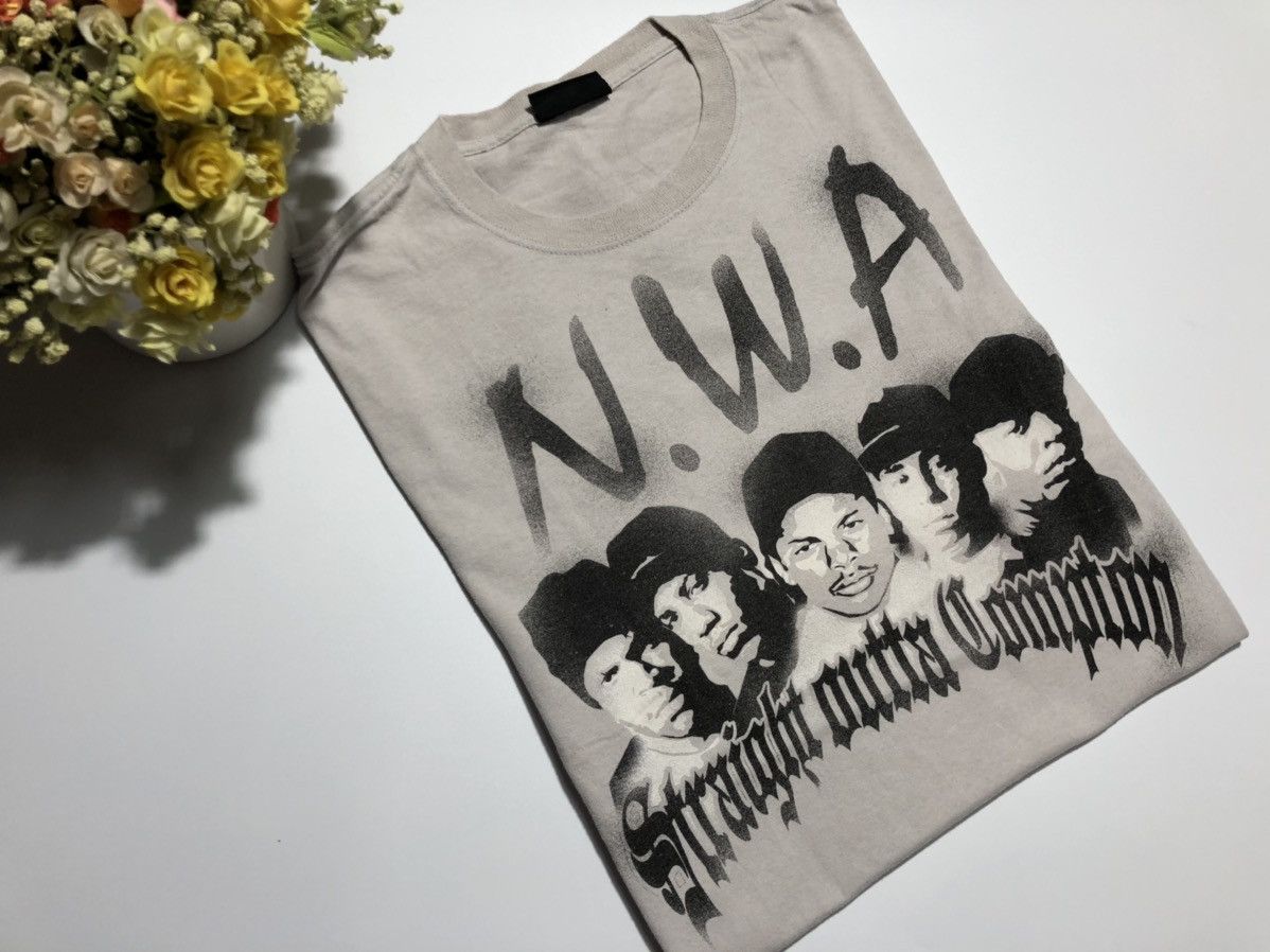Vintage Nwa Straight Outta Compton Shirt Nwa Not Tupac Snoop Dog Hoodie, Sweatshirt | FlexRushtees.com