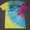 Vintage Fruit Gushers Print Tie Dye T Shirt Rainbow