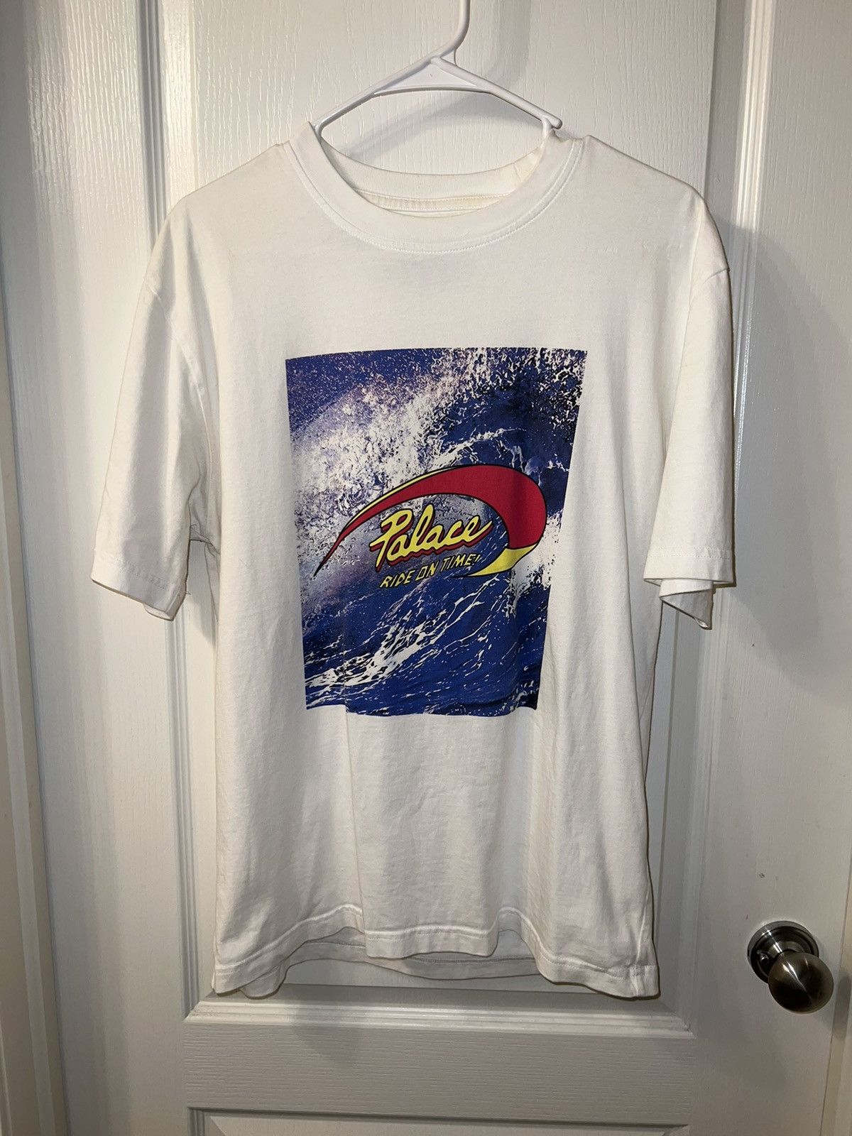 Palace Ride T Shirt White Men S Ss18 Hoodie, Sweatshirt | FlexRushtees.com