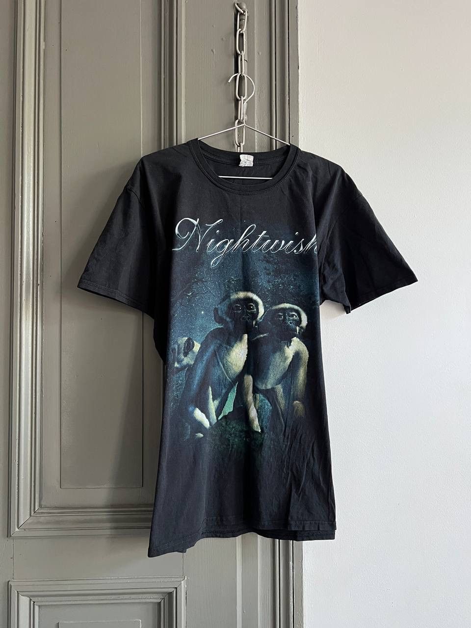 Gildan X Vintage Vintage Gildan Nightwish Band Monkey Print Tee Rock
