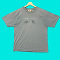 Vintage Universal Studios T Shirt Adult L Blue Faded Short Sleeve Logo Hoodie, Sweatshirt | FlexRushtees.com