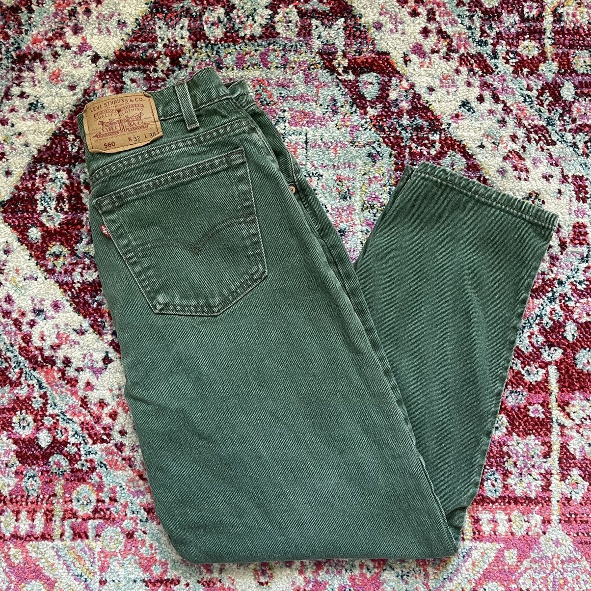 Levi S Vintage Made In Usa 560 Green T-Shirts, Hoodie, Sweatshirt | FlexRushtees.com