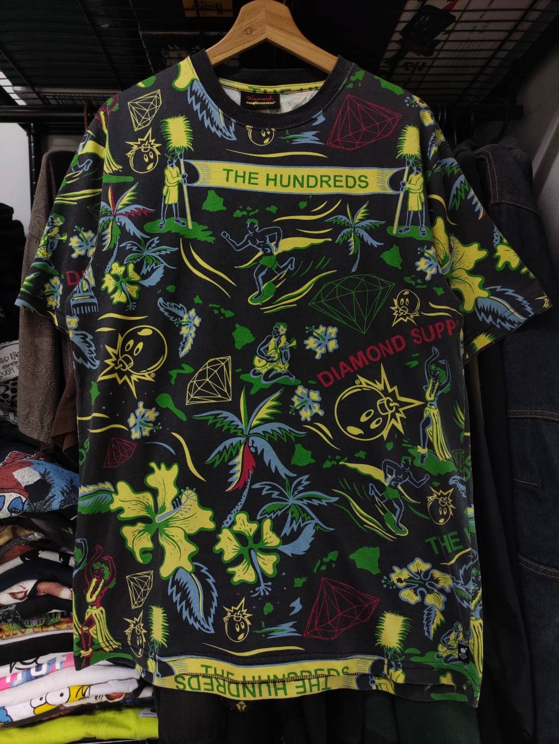 Hundreds The Hundreds X Diamond Supply Forever Summer T Shirt Hoodie, Sweatshirt | FlexRushtees.com