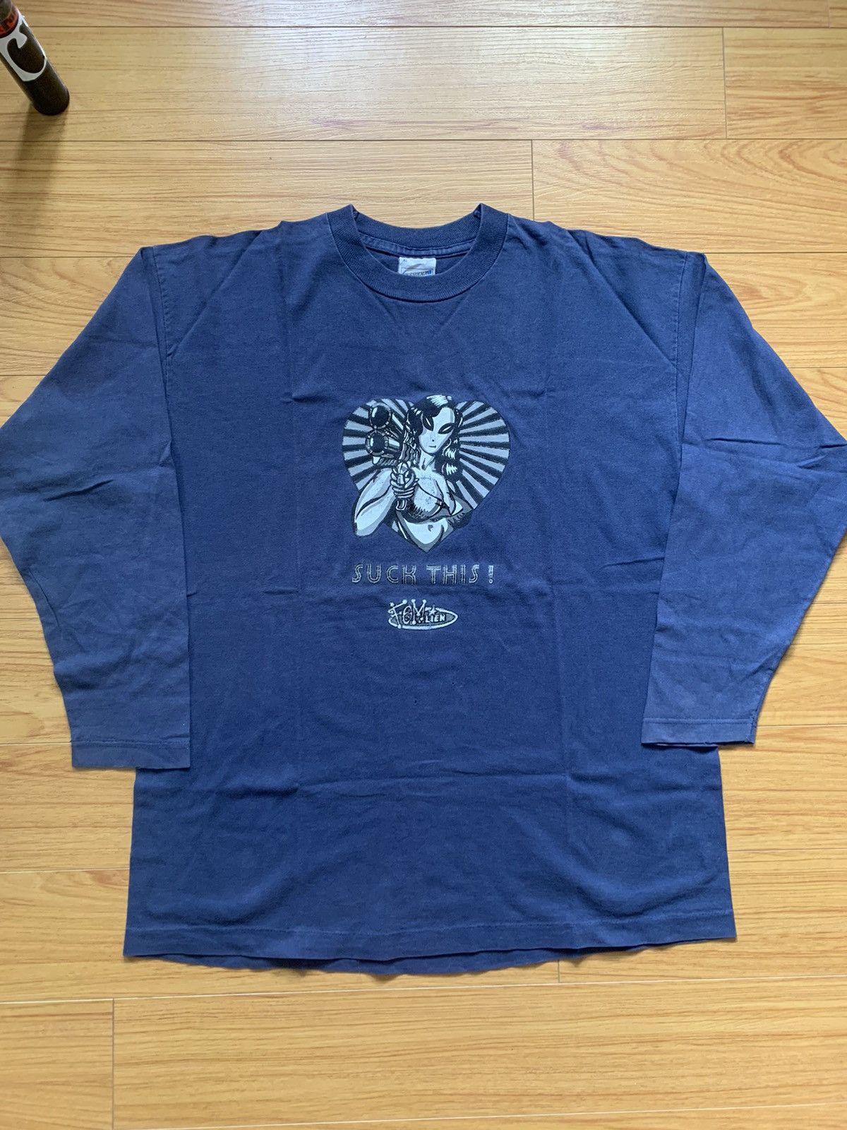 Vintage Alien Pornstar Suck This Screen Stars Shirt