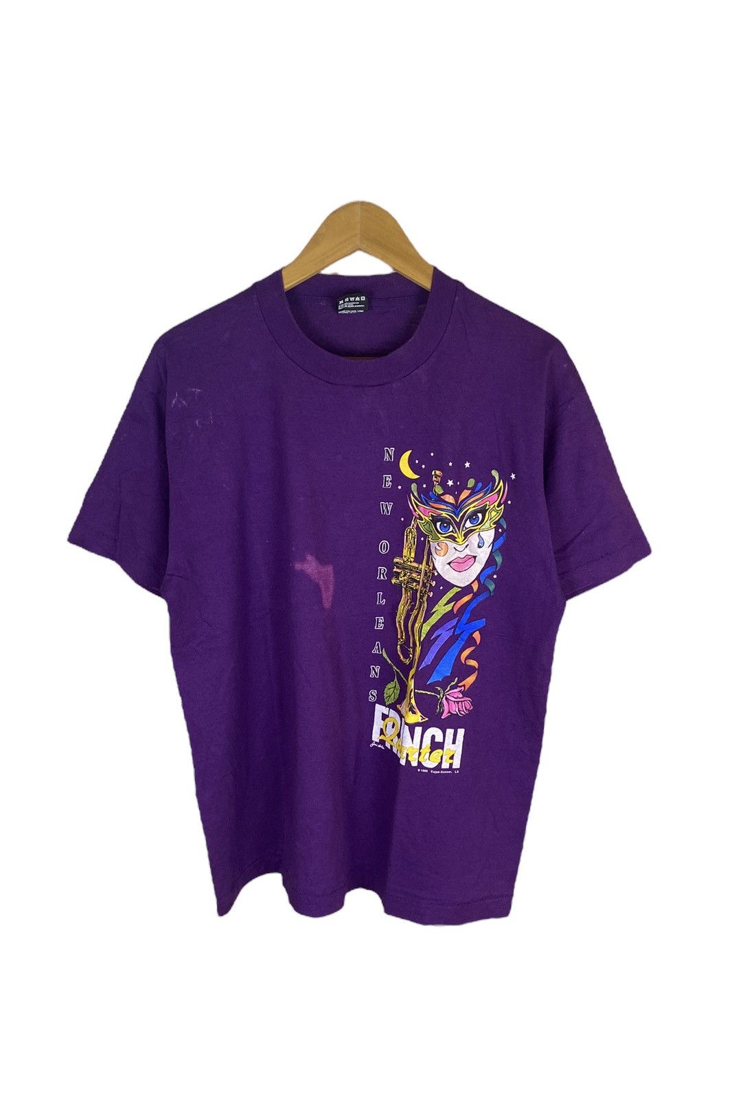 Vintage 90s New Orlando French Quarter Shirt Hoodie, Sweatshirt | FlexRushtees.com