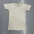 Other Vintage 60s Munsingwear White Distressed Cotton Blank Shirt