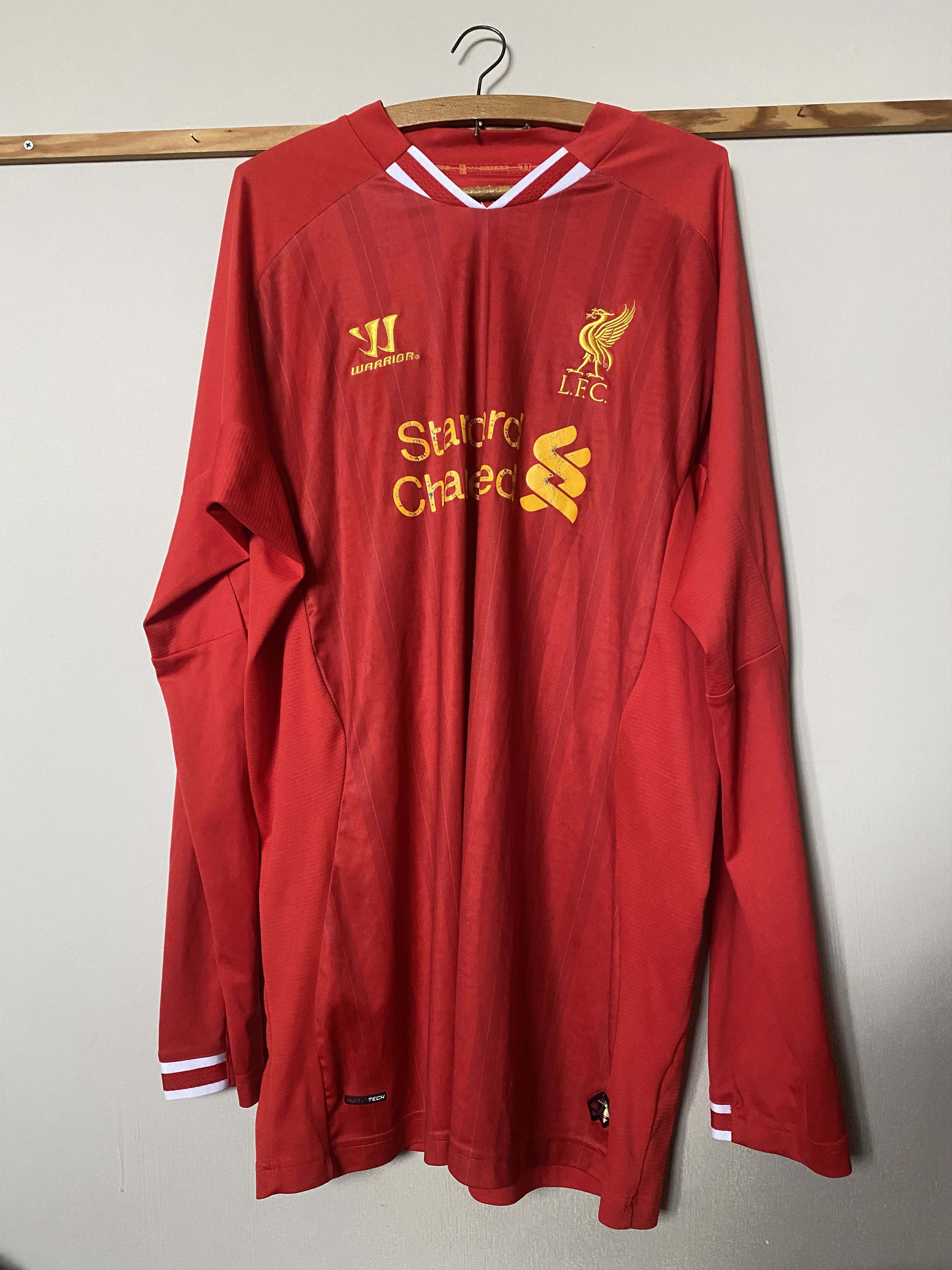 Warrior Liverpool Fc 2013 2014 Warrior 3xl Long Sleeve Unique
