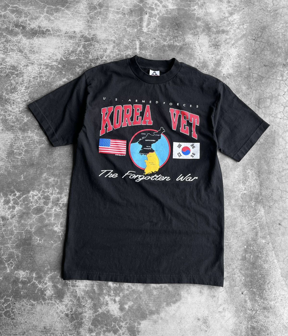 Vintage 1992 Korea War Vet Tee Hoodie, Sweatshirt | FlexRushtees.com