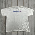 Vintage Reebok Shirt Mens 2xl White Classic Uk Flag Logo Spell Out Tee Shirt Hoodie, Sweatshirt | FlexRushtees.com