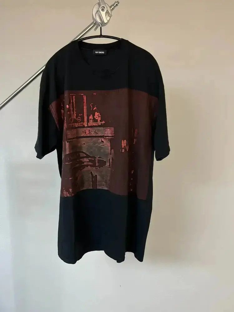 Simons Raf Simons 18ss Blade Runner Shinning Print Tee