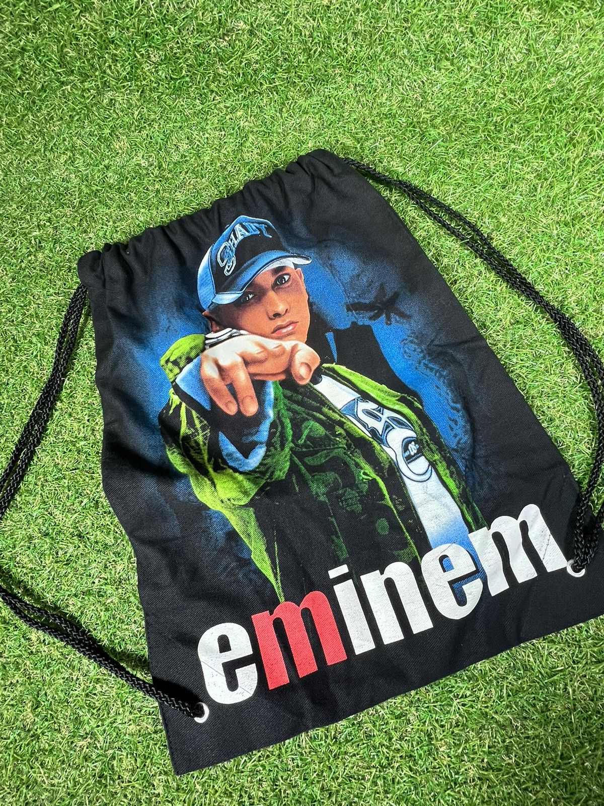 Vintage Vtg Eminem Drawstring Bag T-Shirts, Hoodie, Sweatshirt | AU16VibeMintTees.com