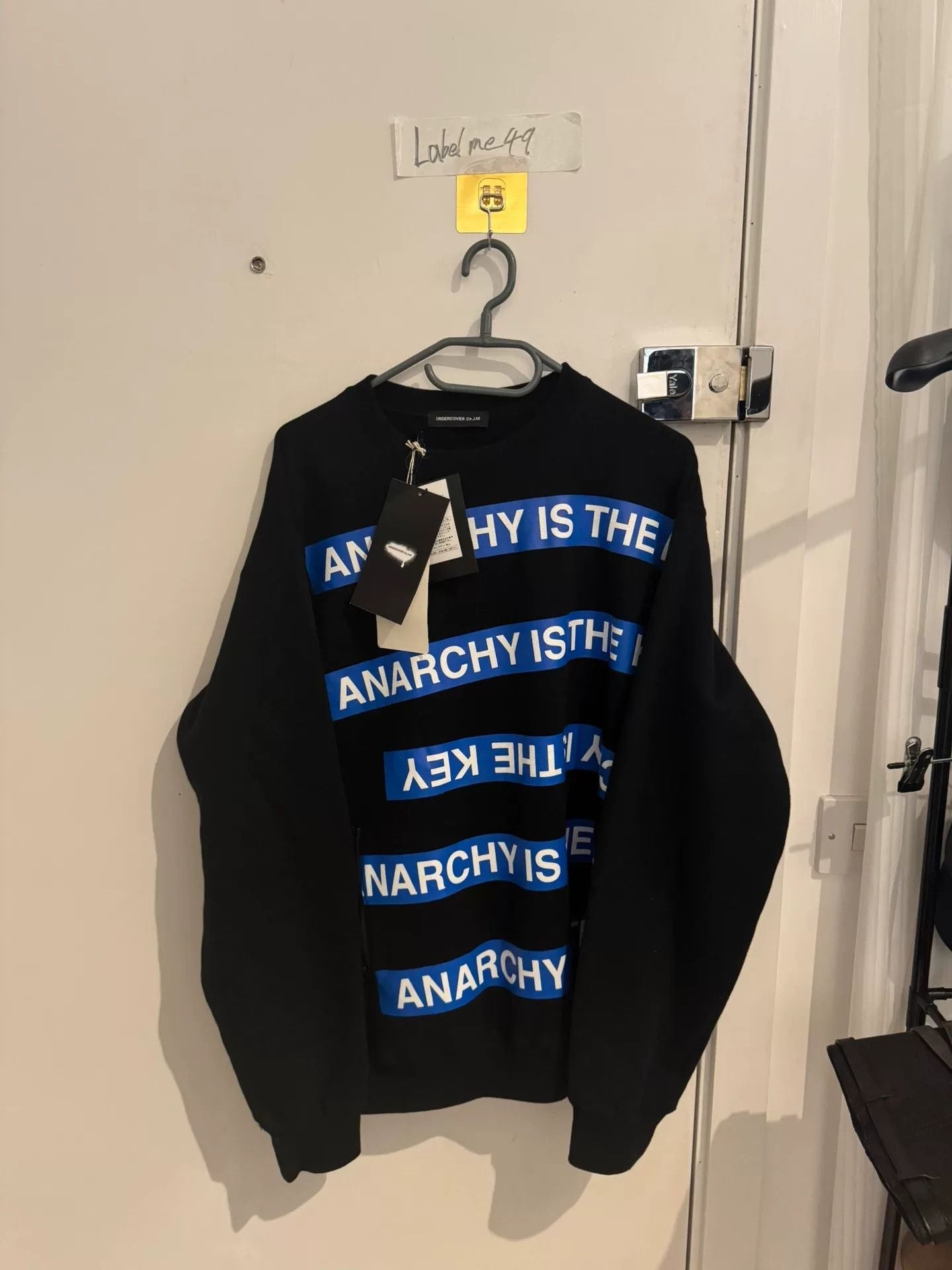 Undercover Anarchy Is The Key Crewneck Cotton Sweater T-Shirts, Hoodie, Sweatshirt | FlexRushtees.com