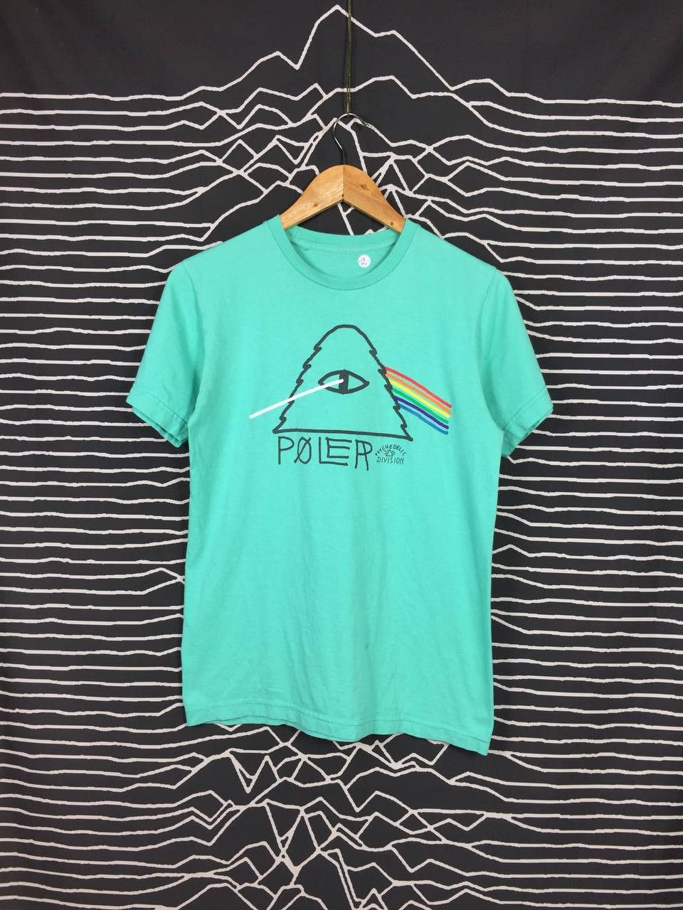 Vintage Poler Pyschedellic Division Outdoor Brand Graphic Tee
